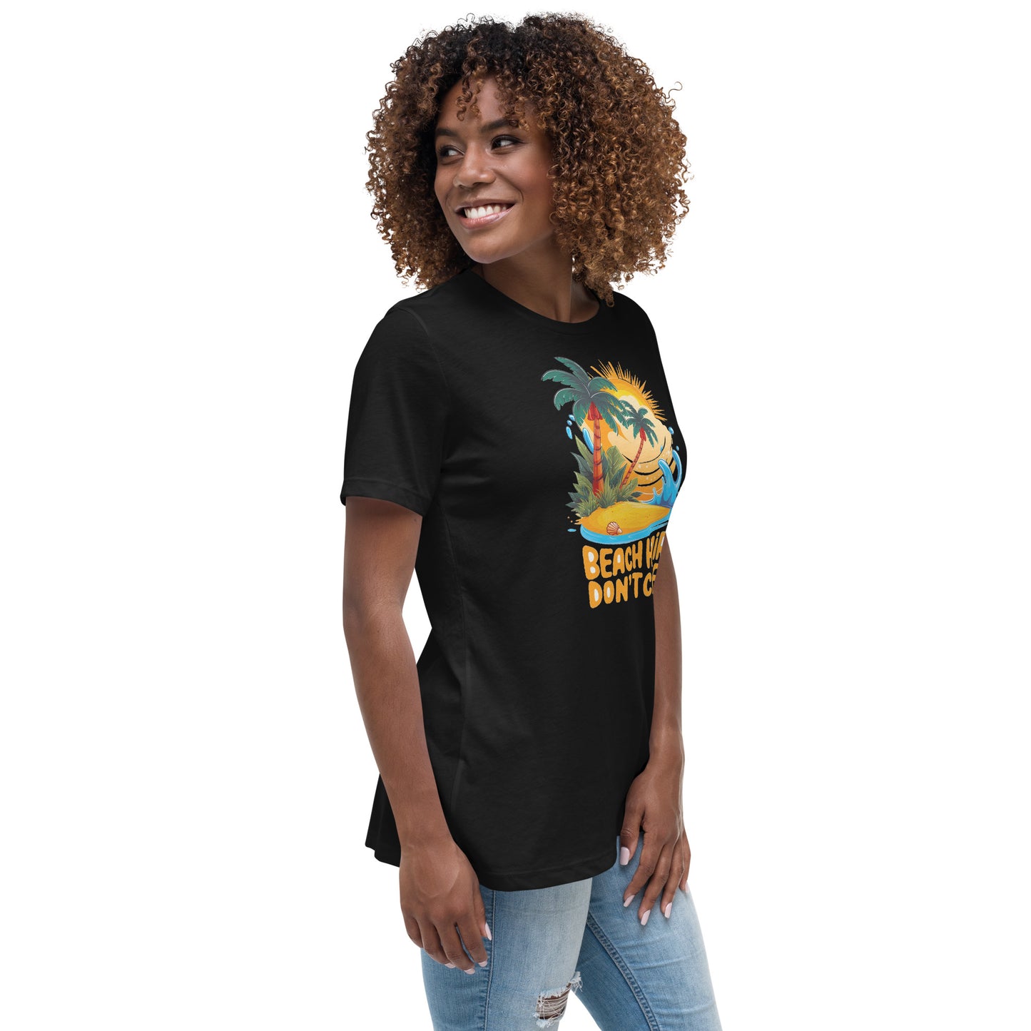 Beach hair Don't care - Women's Relaxed T-Shirt