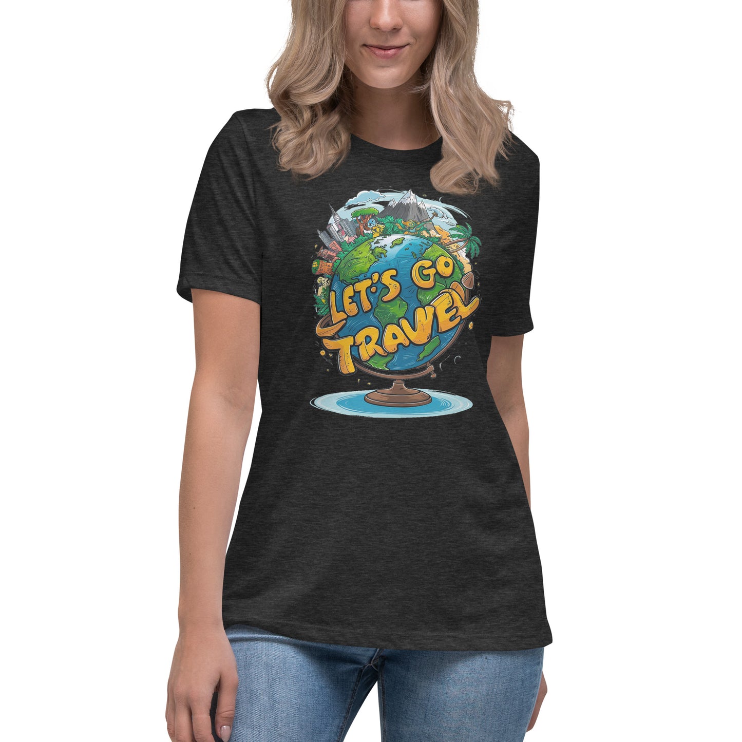 Lets go Travel - Women's Relaxed T-Shirt