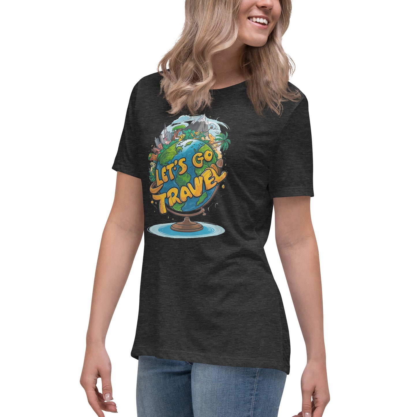 Lets go Travel - Women's Relaxed T-Shirt