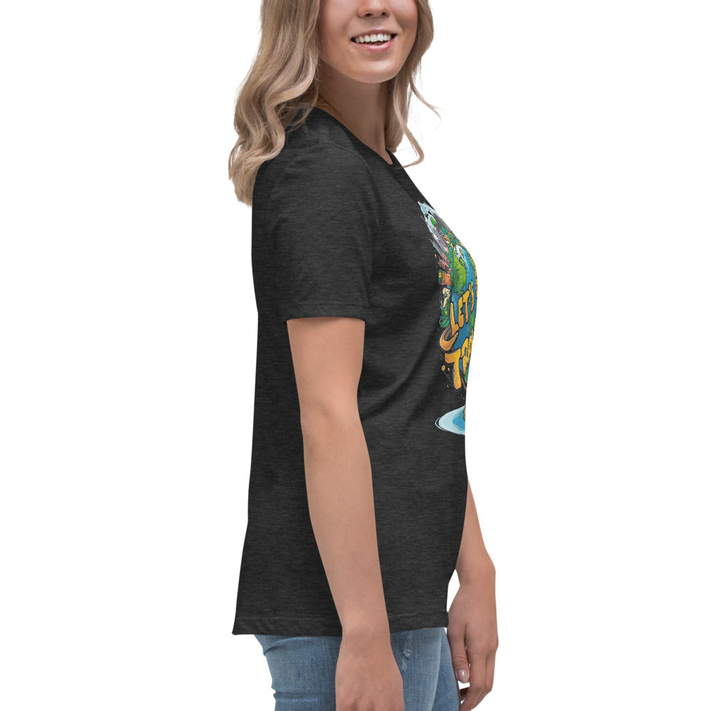 Lets go Travel - Women's Relaxed T-Shirt