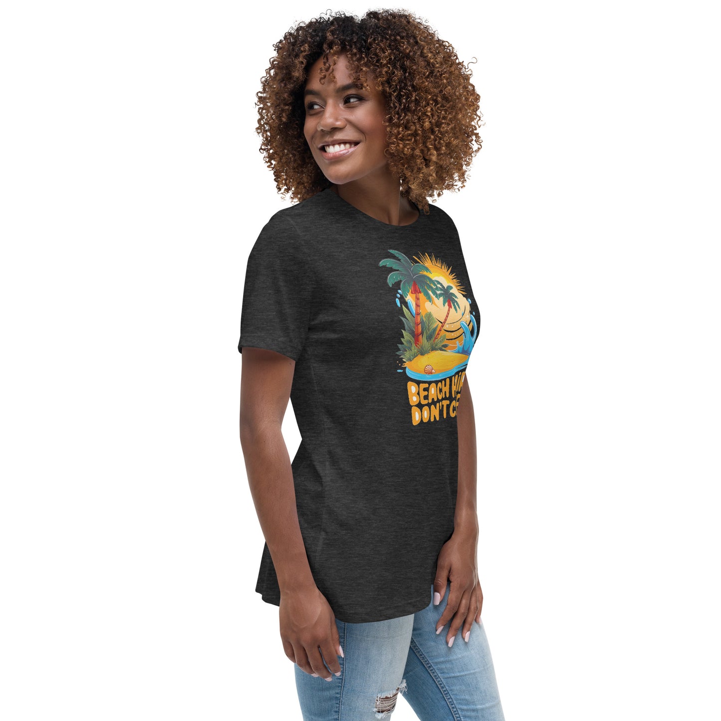 Beach hair Don't care - Women's Relaxed T-Shirt