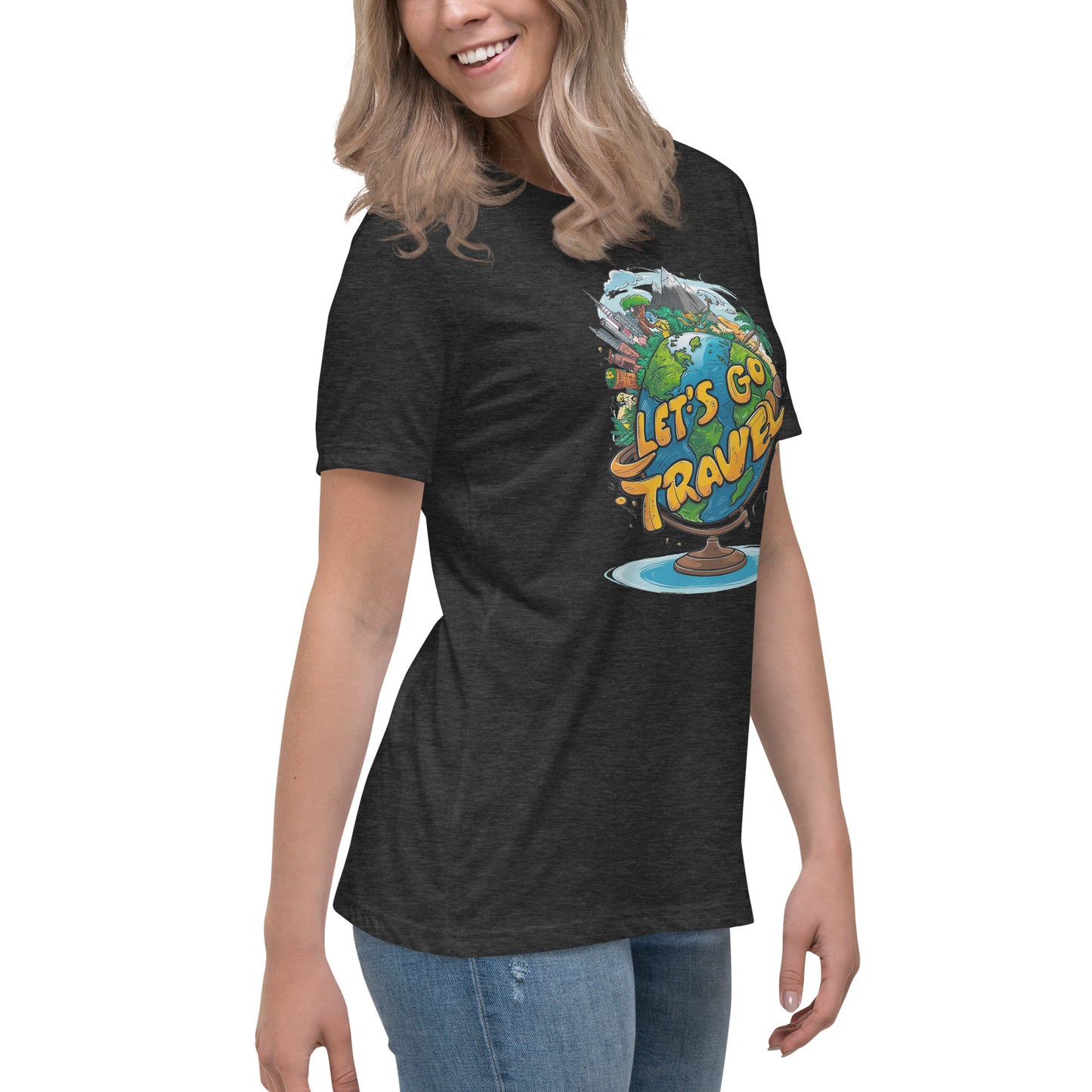 Lets go Travel - Women's Relaxed T-Shirt