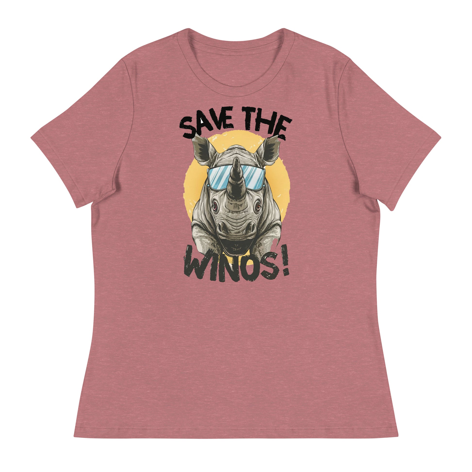 Save the Winos - Women's T-Shirt with funny slogan