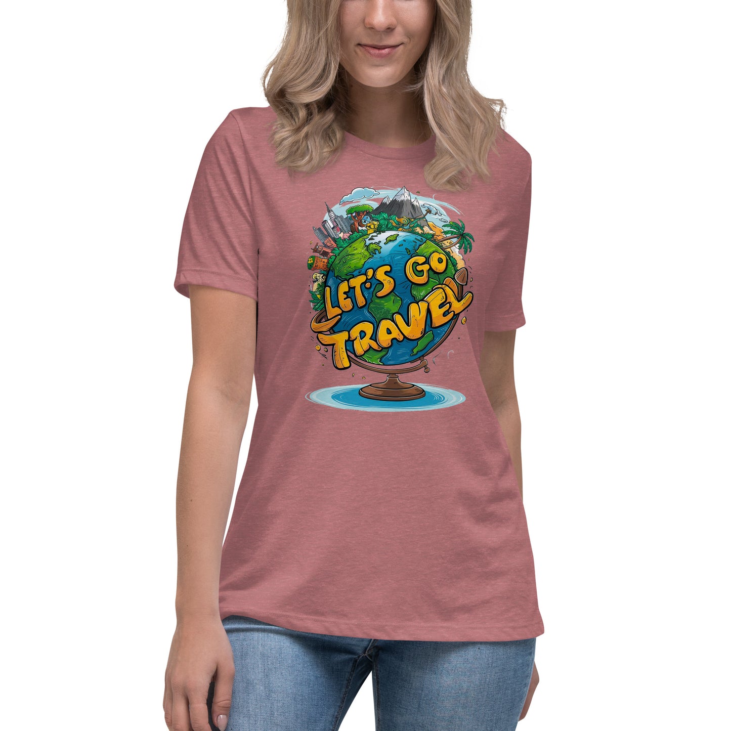 Lets go Travel - Women's Relaxed T-Shirt