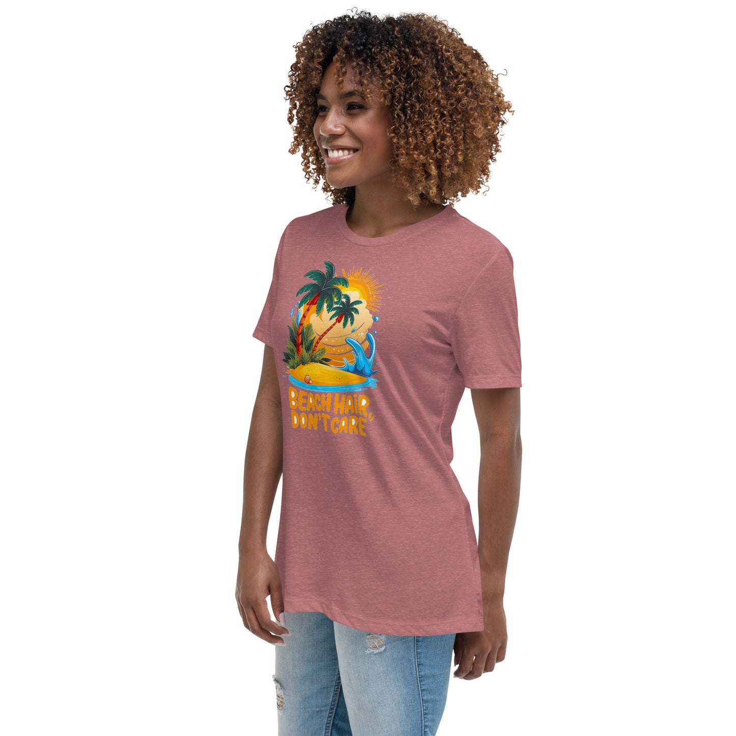 Beach hair Don't care - Women's Relaxed T-Shirt