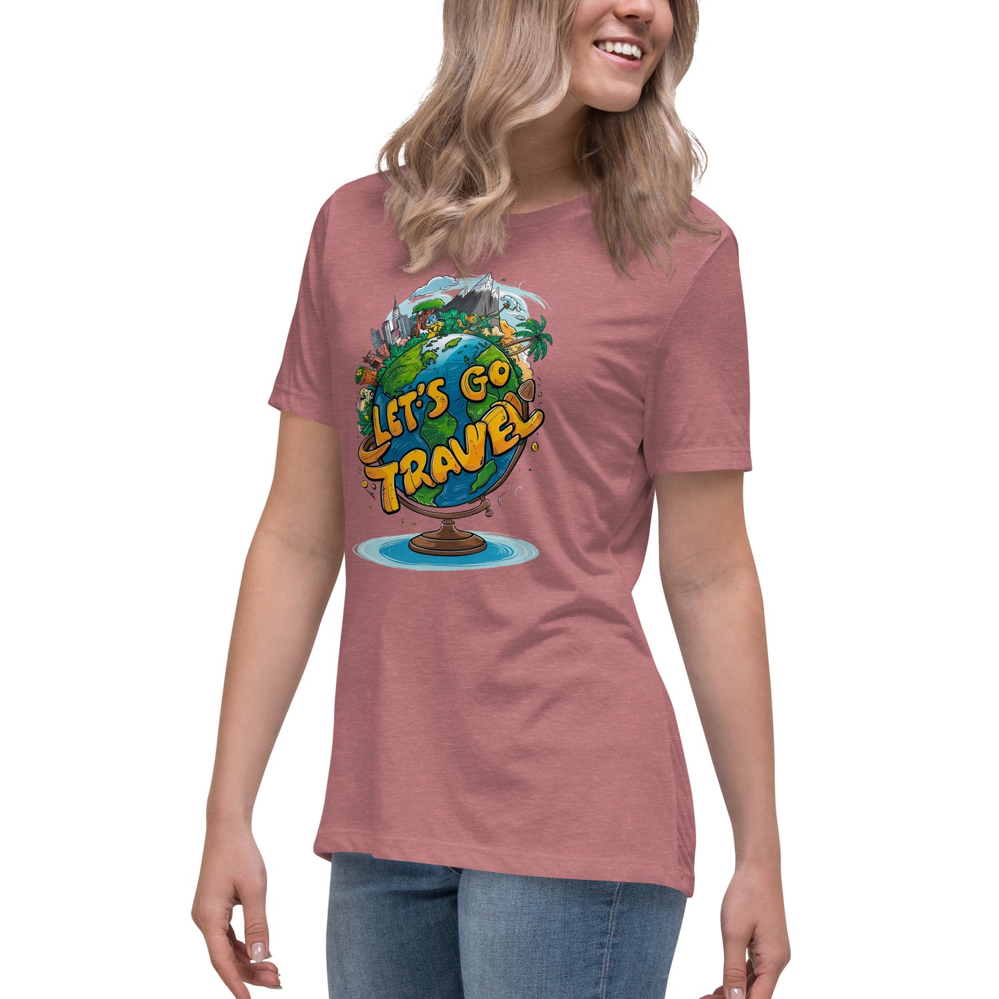 Lets go Travel - Women's Relaxed T-Shirt