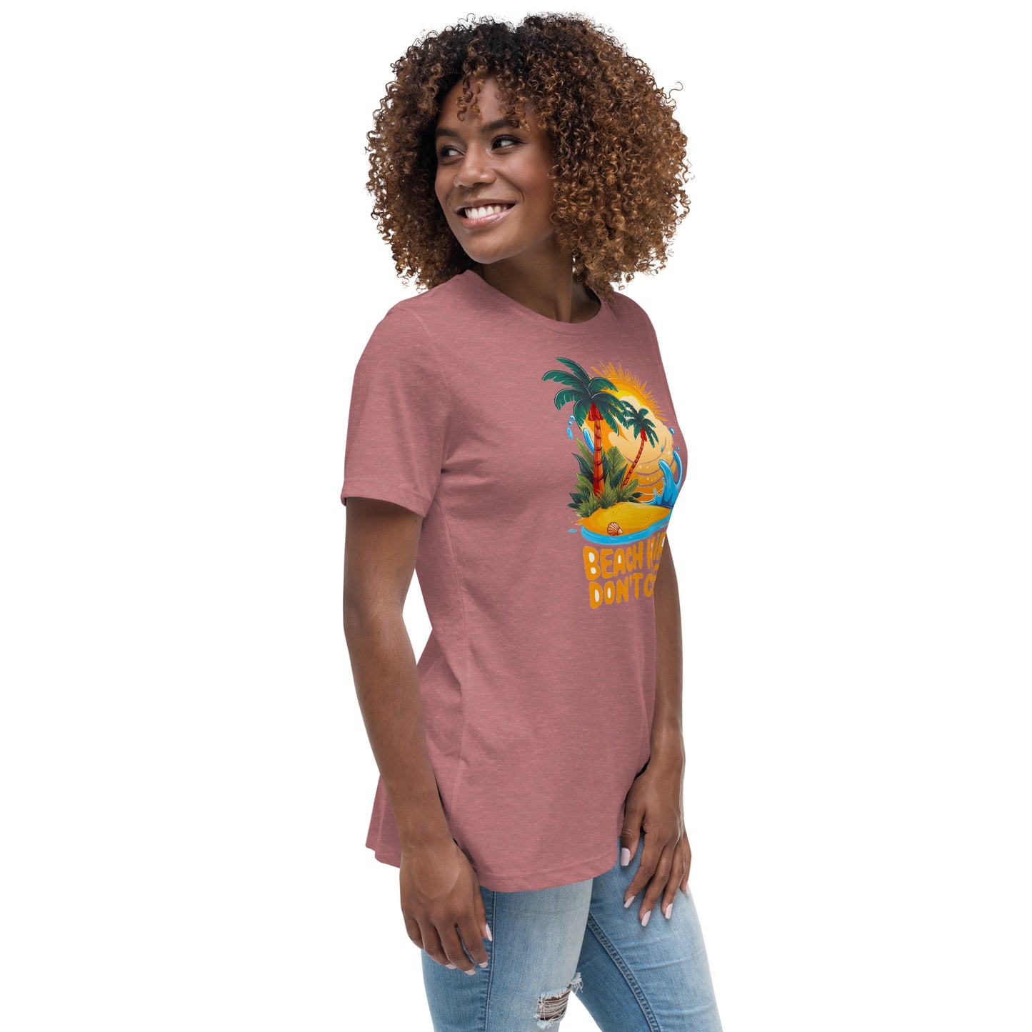 Beach hair Don't care - Women's Relaxed T-Shirt