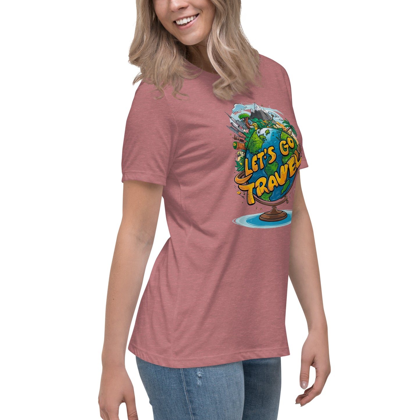 Lets go Travel - Women's Relaxed T-Shirt