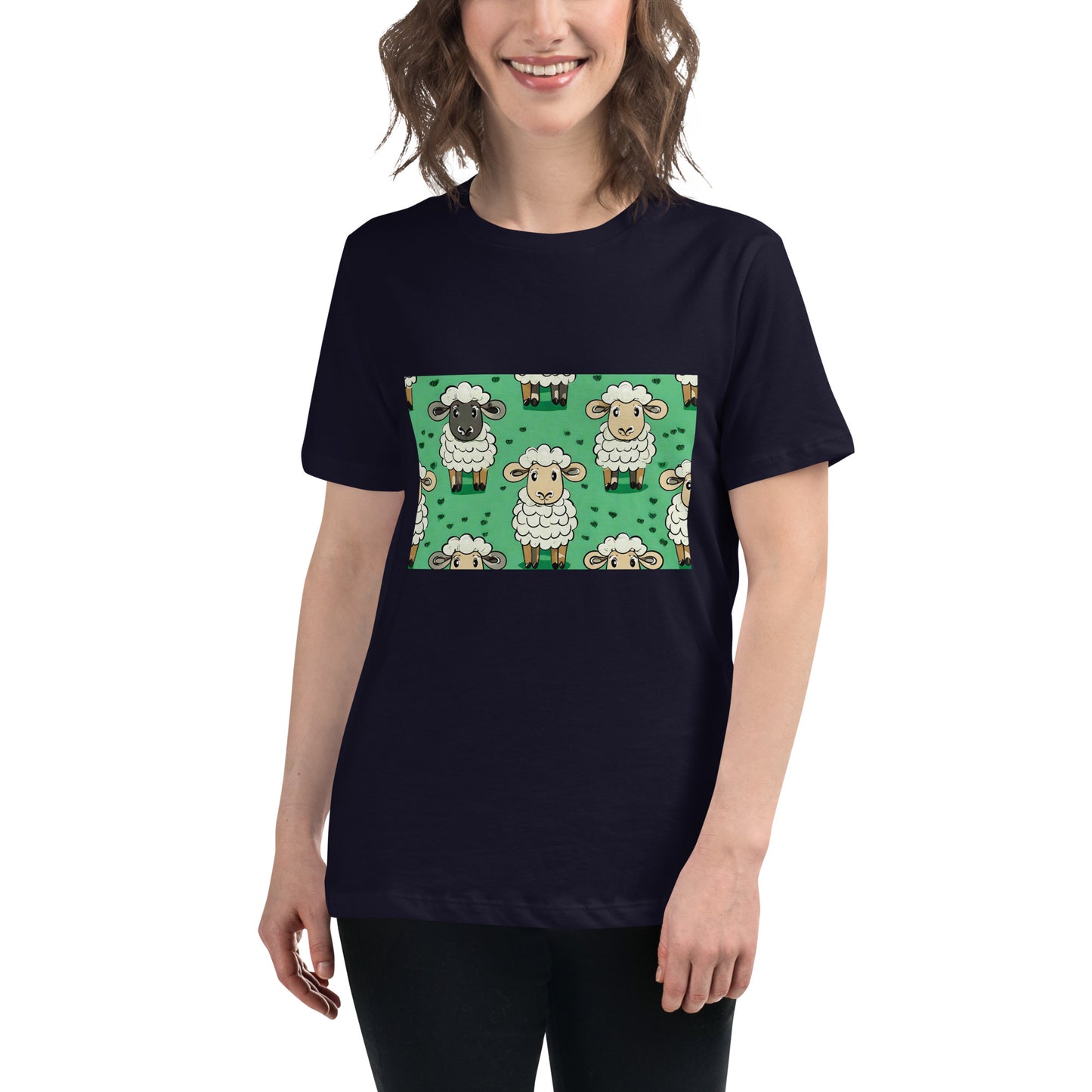 Irish sheep t shirt 