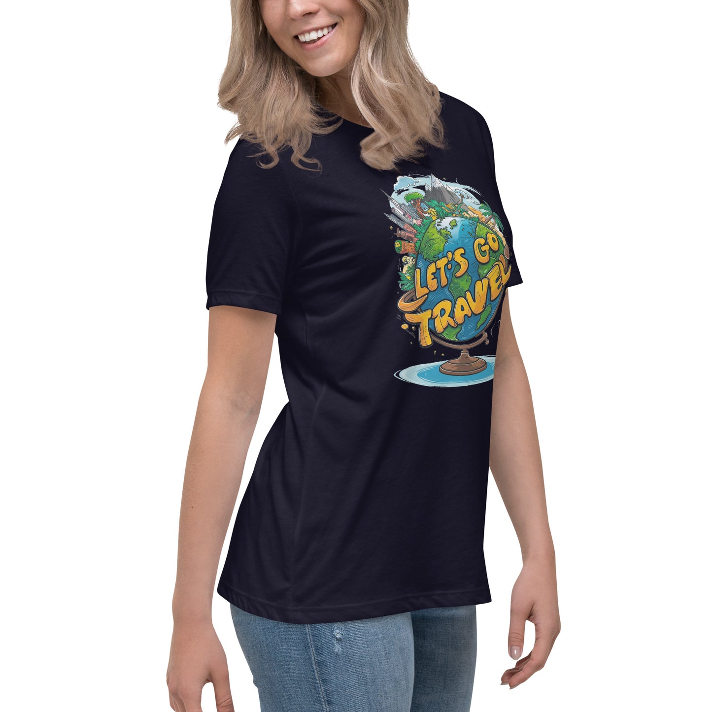 Lets go Travel - Women's Relaxed T-Shirt