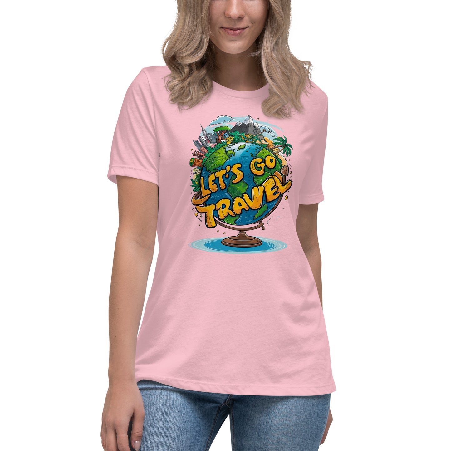 Lets go Travel - Women's Relaxed T-Shirt