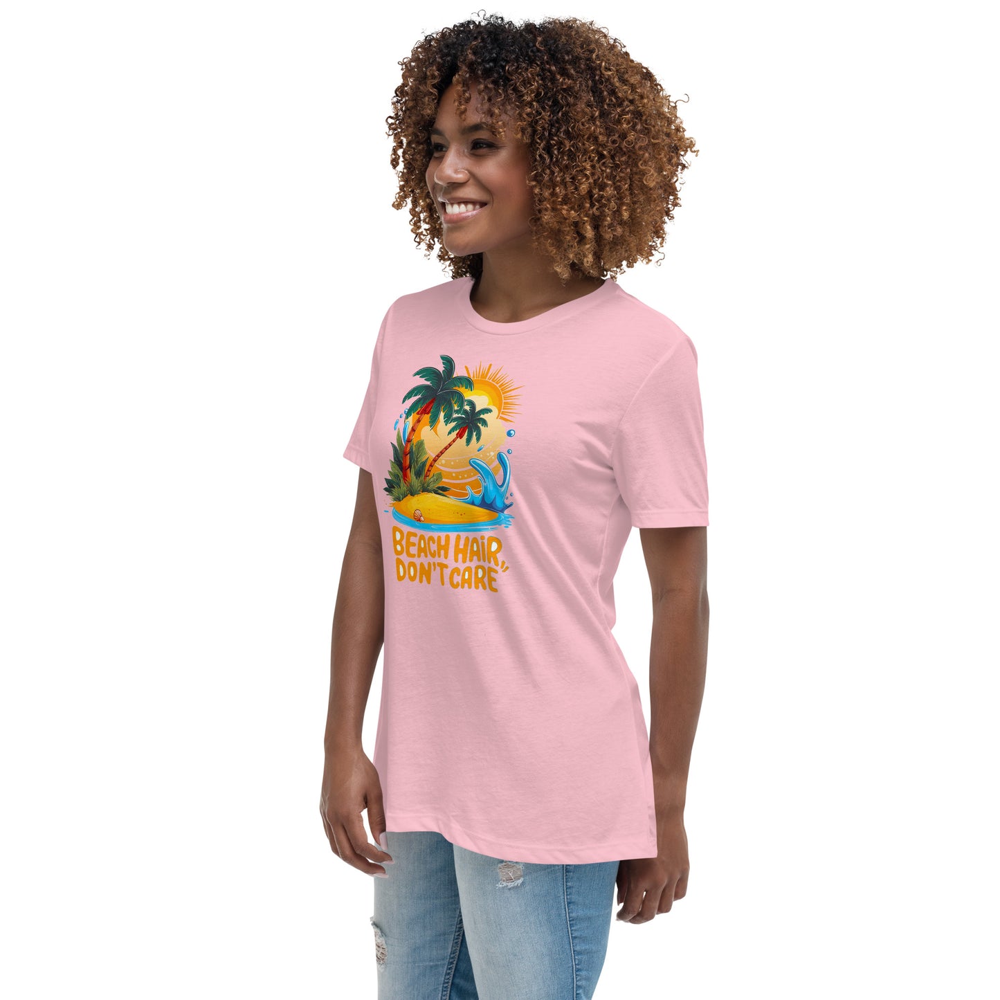 Beach hair Don't care - Women's Relaxed T-Shirt