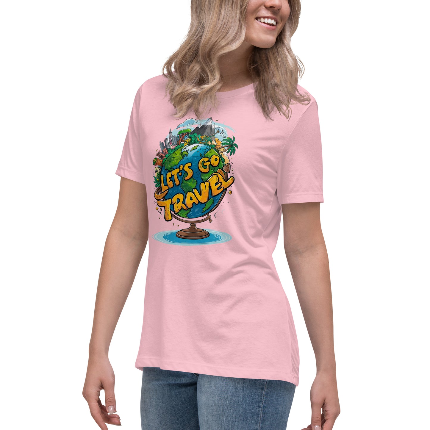 Lets go Travel - Women's Relaxed T-Shirt