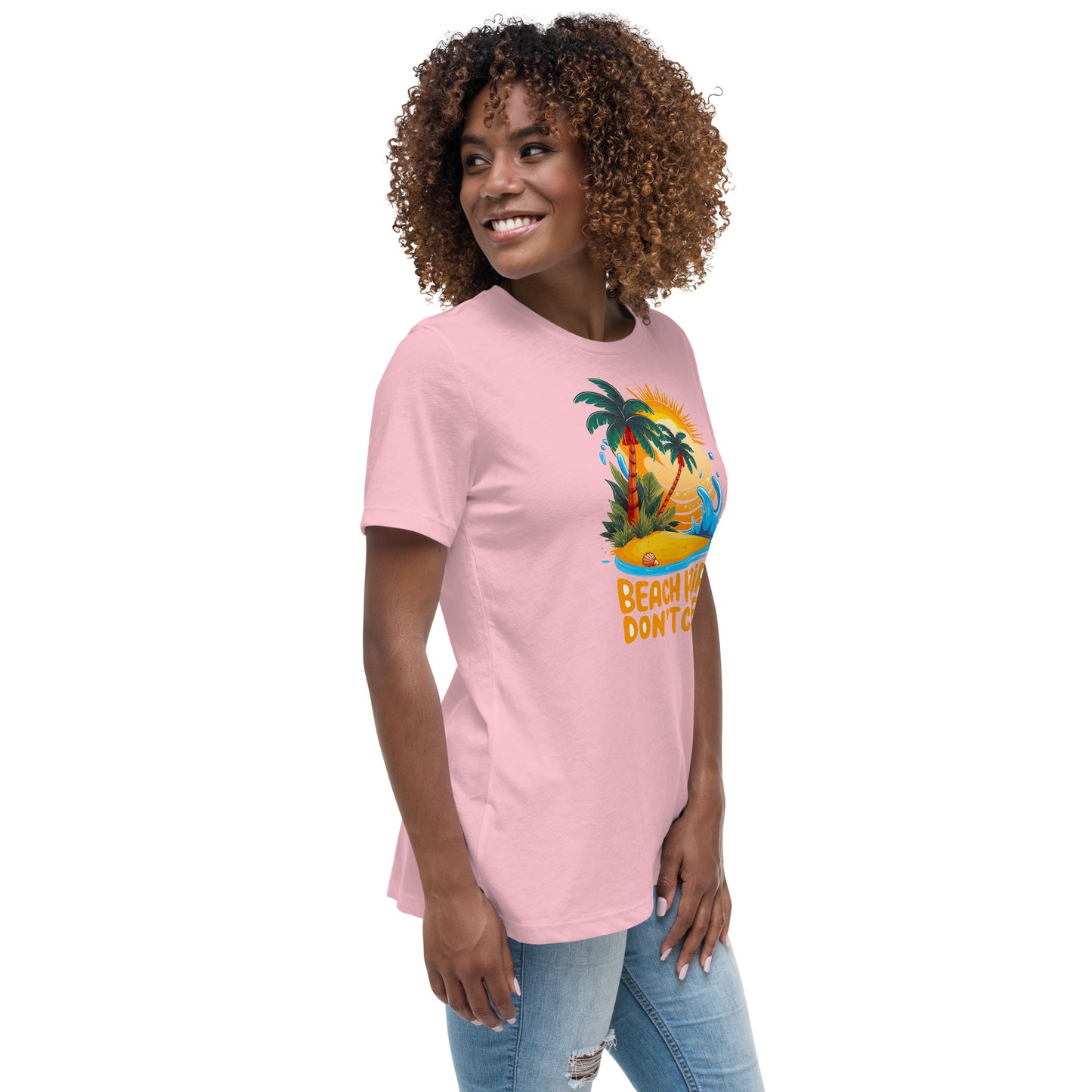 Beach hair Don't care - Women's Relaxed T-Shirt