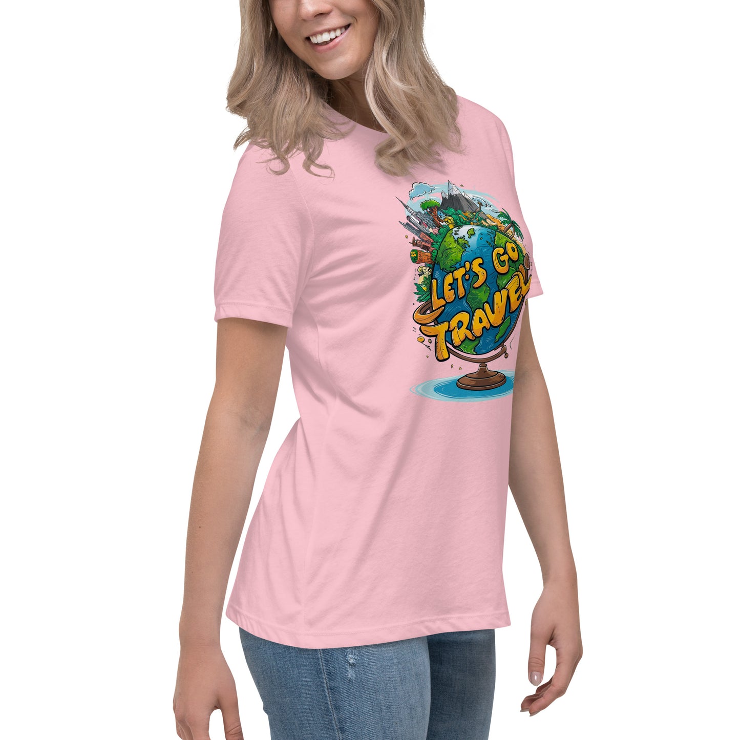 Lets go Travel - Women's Relaxed T-Shirt