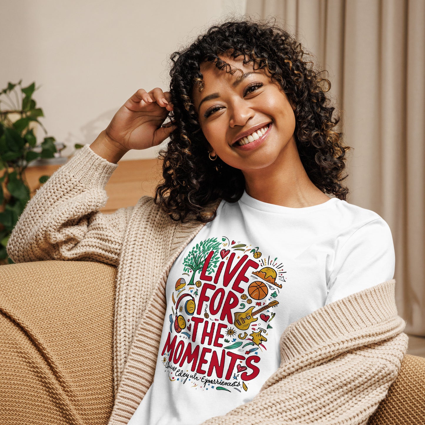 Live for the Moments Women's Relaxed T-Shirt