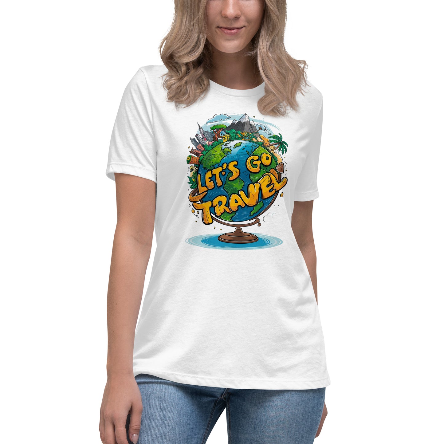 Lets go Travel - Women's Relaxed T-Shirt