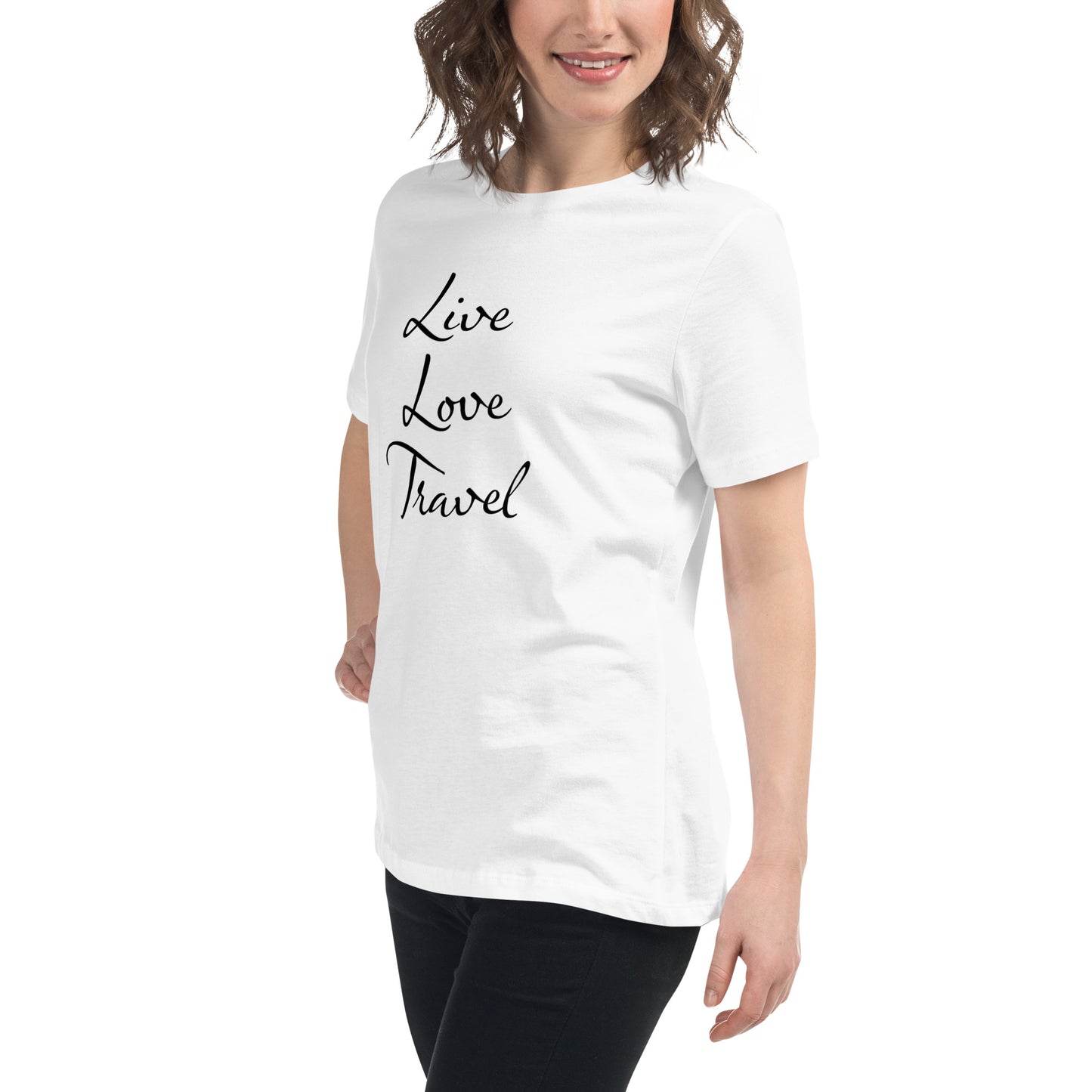 Live Love Travel - Women's Relaxed T-Shirt