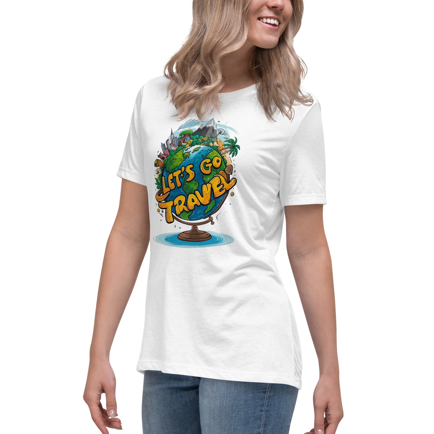 Lets go Travel - Women's Relaxed T-Shirt