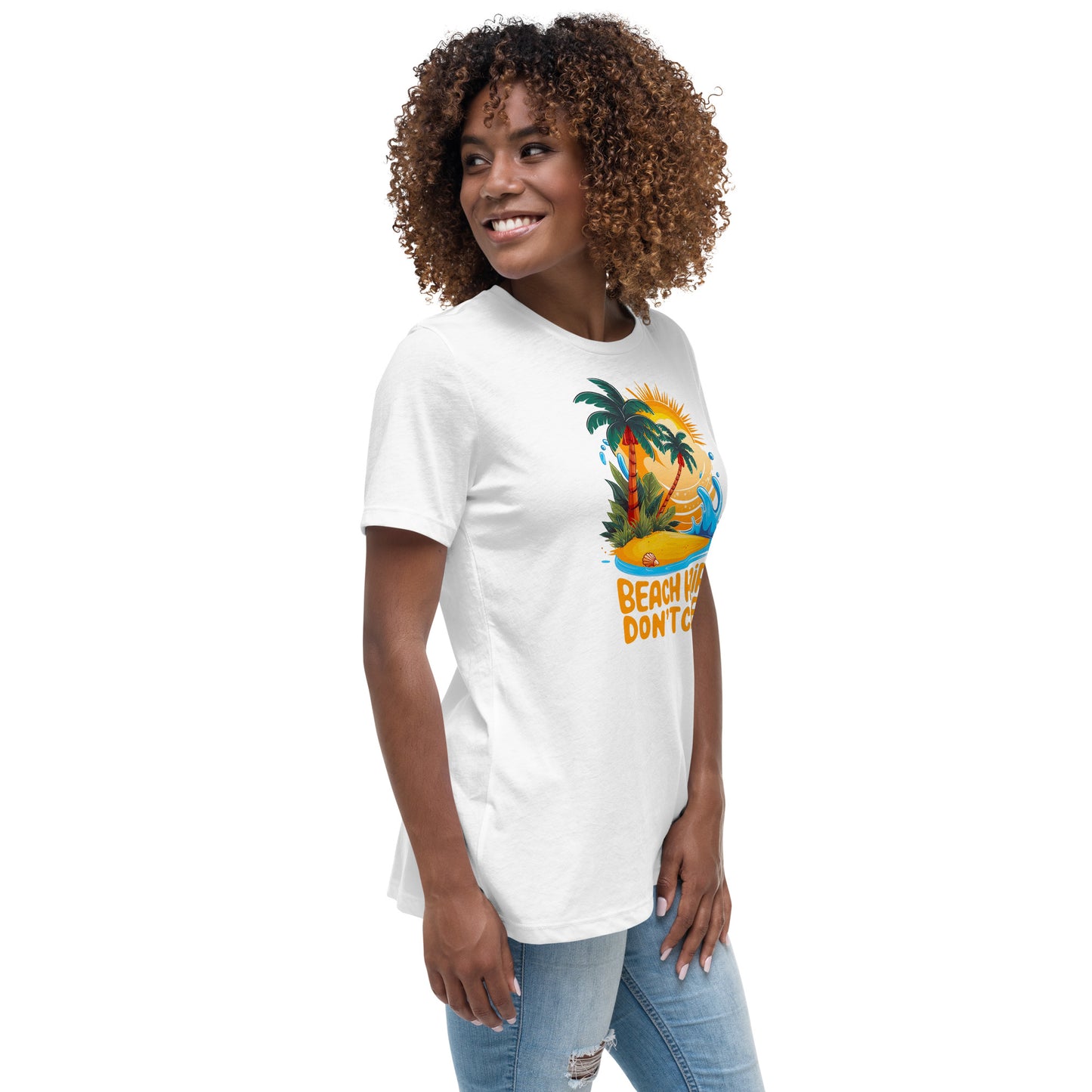 Beach hair Don't care - Women's Relaxed T-Shirt