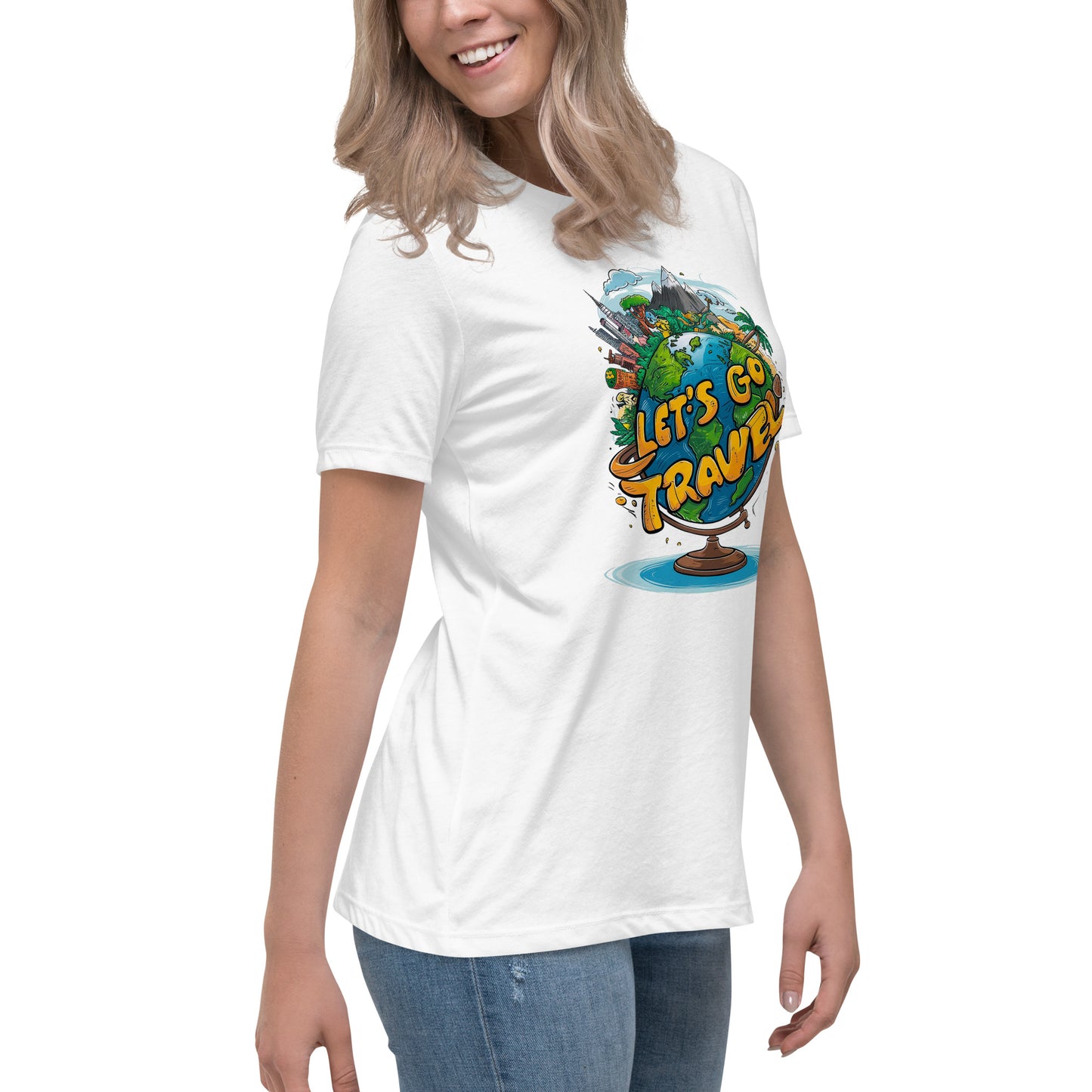 Lets go Travel - Women's Relaxed T-Shirt