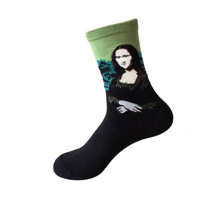 Mona Lisa Art socks