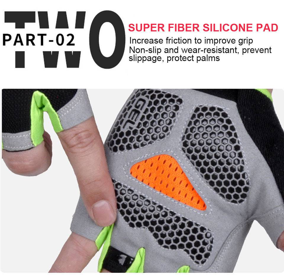 Introducing our Anti-Slip Cycling Gloves provide superior grip comfort