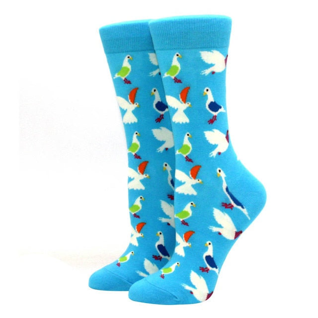 blue bird socks