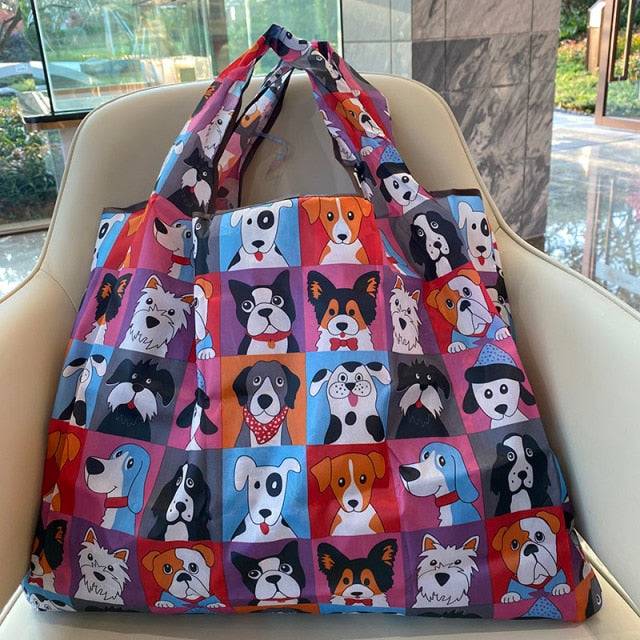 dog pattern bag