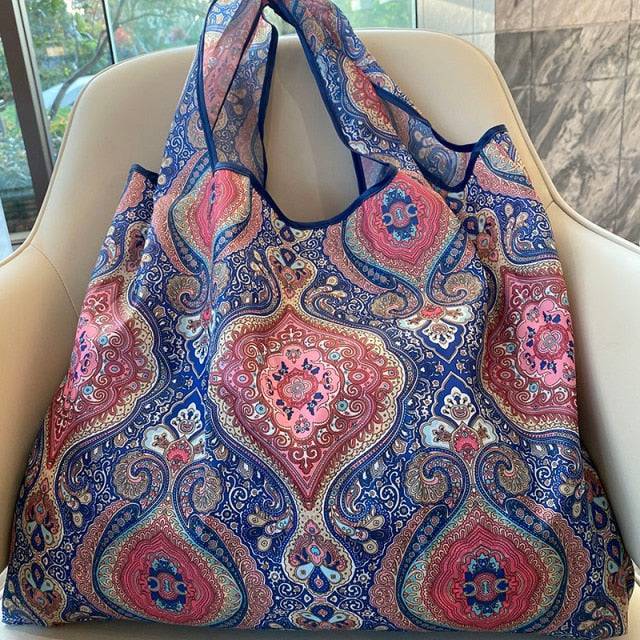 Reusable Shopping Bags  paisley