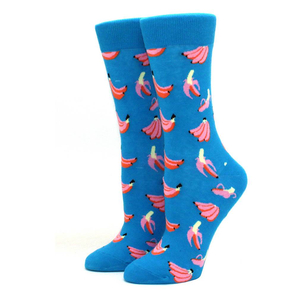 blue funny socks