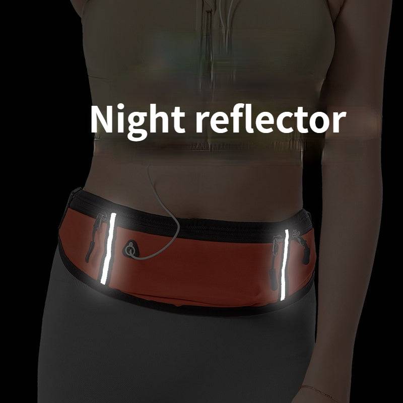 Sports and Running waist Bag with Reflective Strip unisex bag