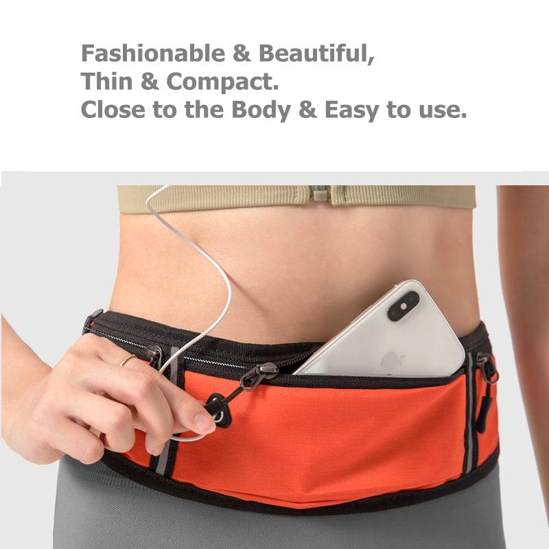 Sports and Running waist Bag with Reflective Strip unisex bag