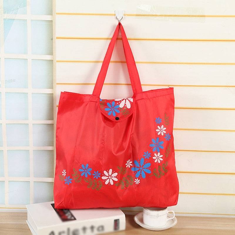 Reusable Shopping Bags - Eco-Friendly Foldable with Pouch 