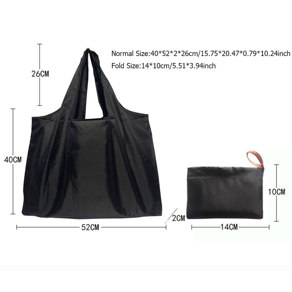 Reusable Shopping Bags - Eco-Friendly Foldable with Pouch 