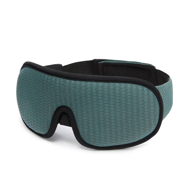 Grey sleep mask