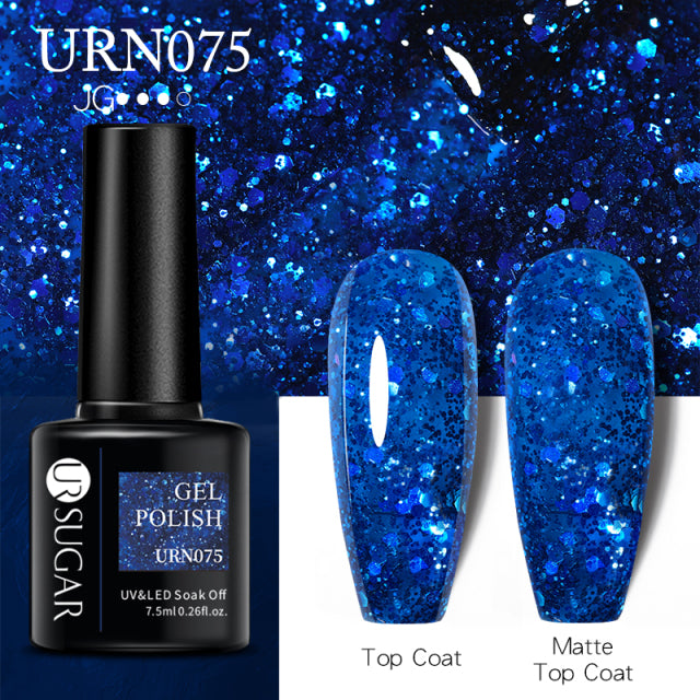 Reflective Glitter Gel Nail Polish Sparkle and Shine with Reflective Glitter Gel Nail Polish: Your Nail Glamour Essential! FREE POSTAGE