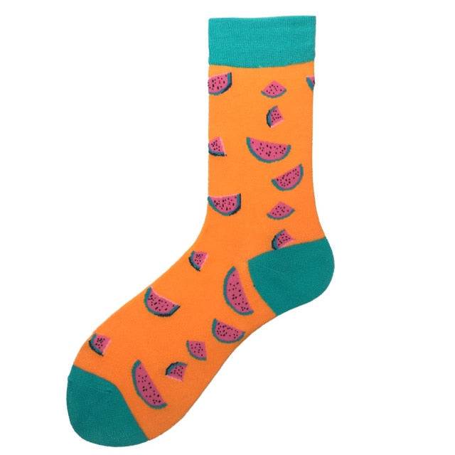 colourful fruit socks