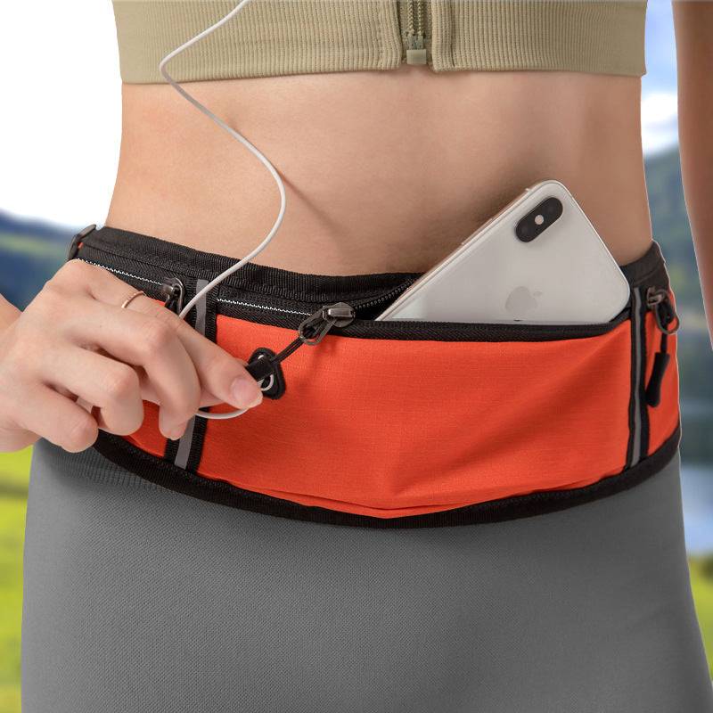 Sports and Running waist Bag with Reflective Strip unisex bag