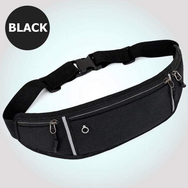 Sports and Running waist Bag with Reflective Strip unisex bag