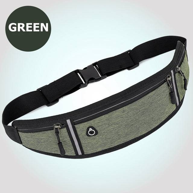 Sports and Running waist Bag with Reflective Strip unisex bag