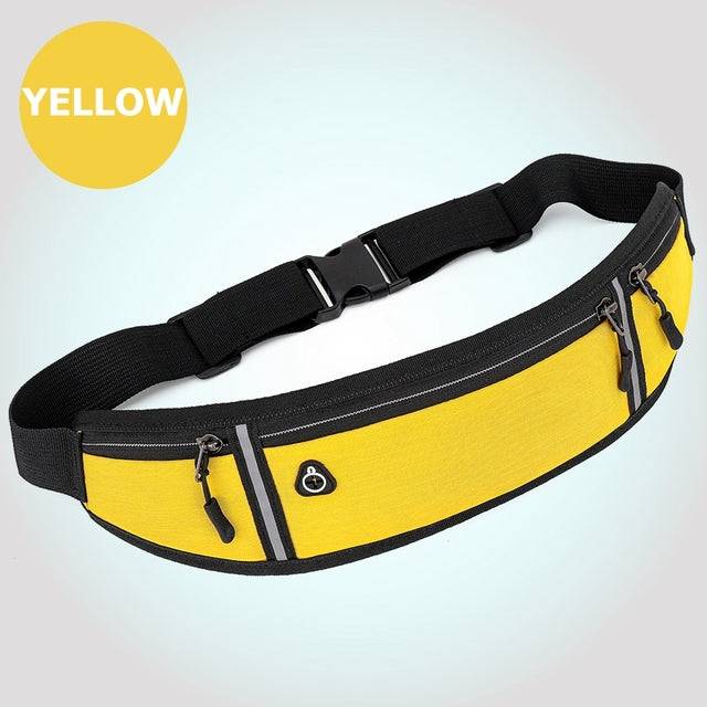 Sports and Running waist Bag with Reflective Strip unisex bag