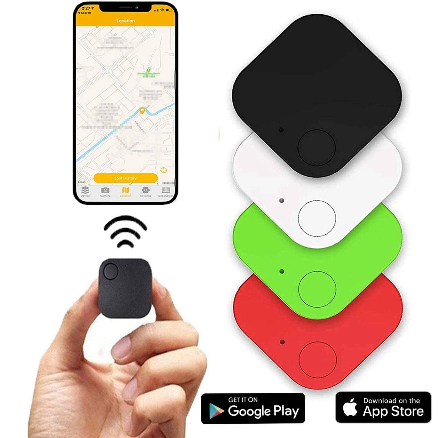 Introducing Mini Tracking Device -  Child Finder - Smart Bluetooth Tracker