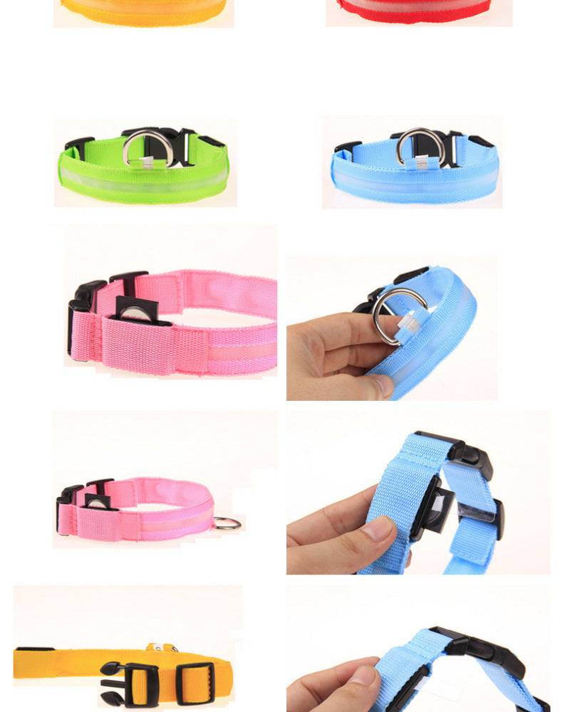 LED Glowing Dog Collar 