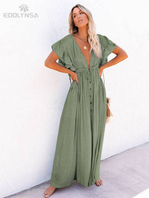 Women's Casual Tunic Beach Dress for go to Summer Chic