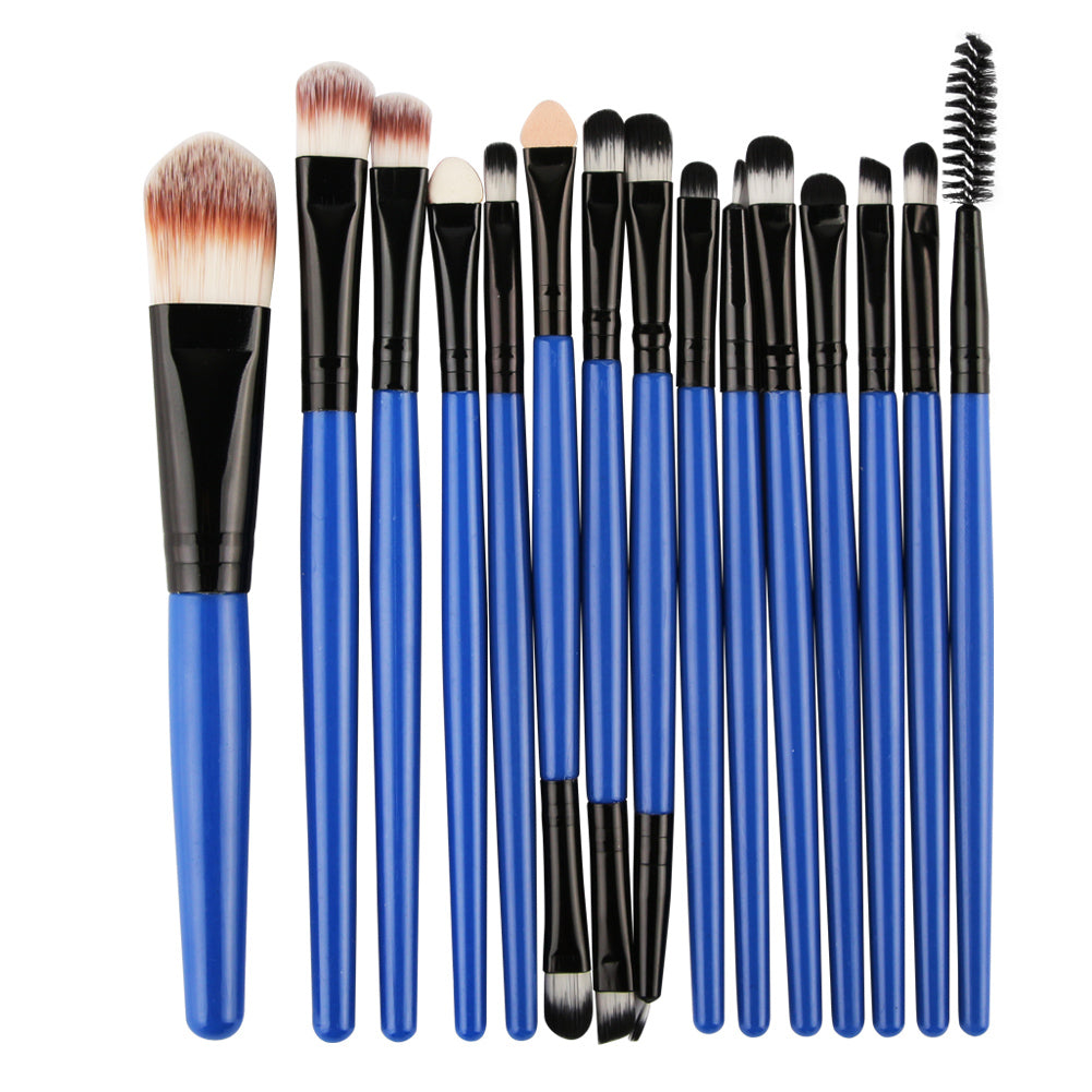 Professional Makeup 15pcs Brush Set for Flawless Blending  