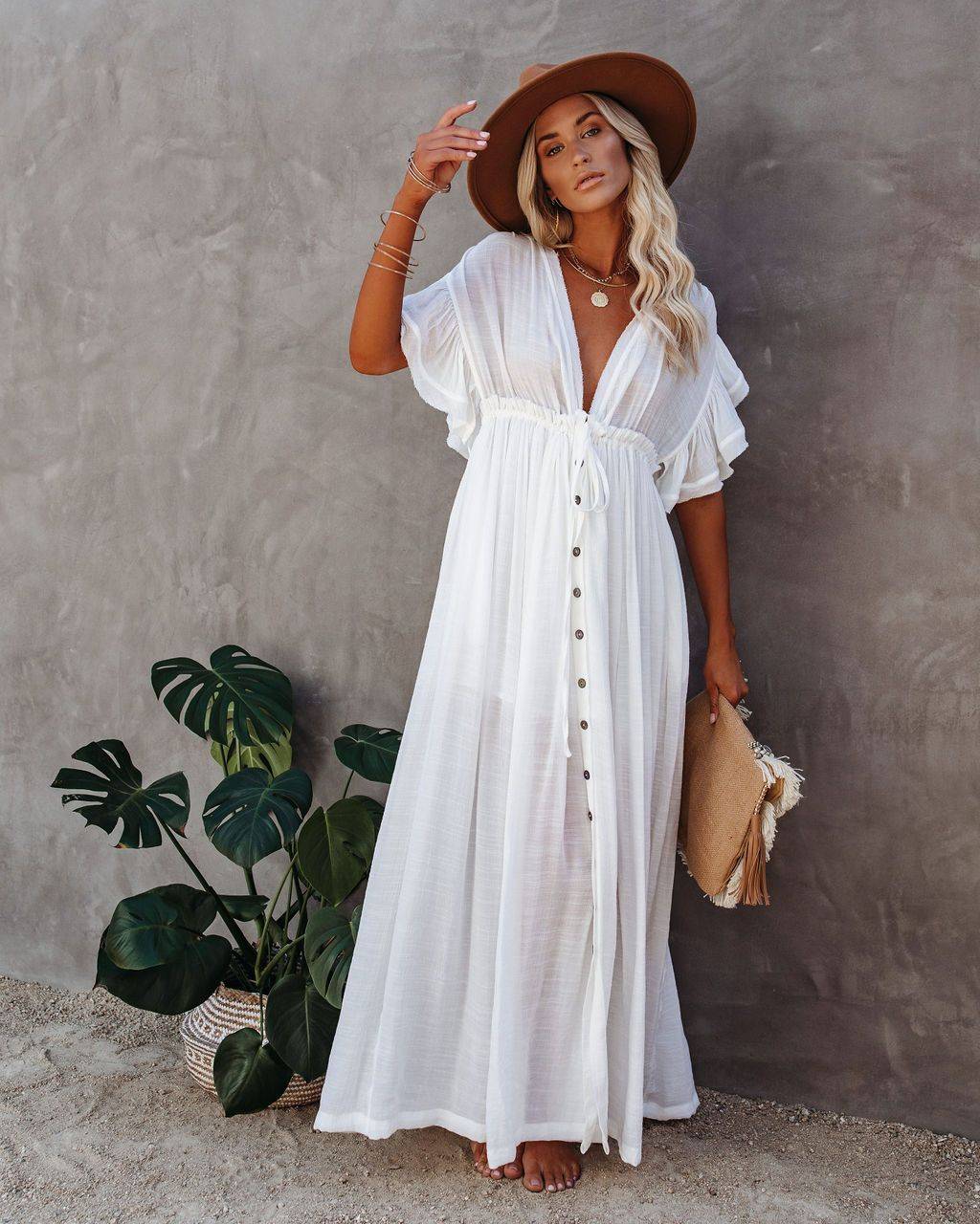 Women's Casual Tunic Beach Dress for go to Summer Chic