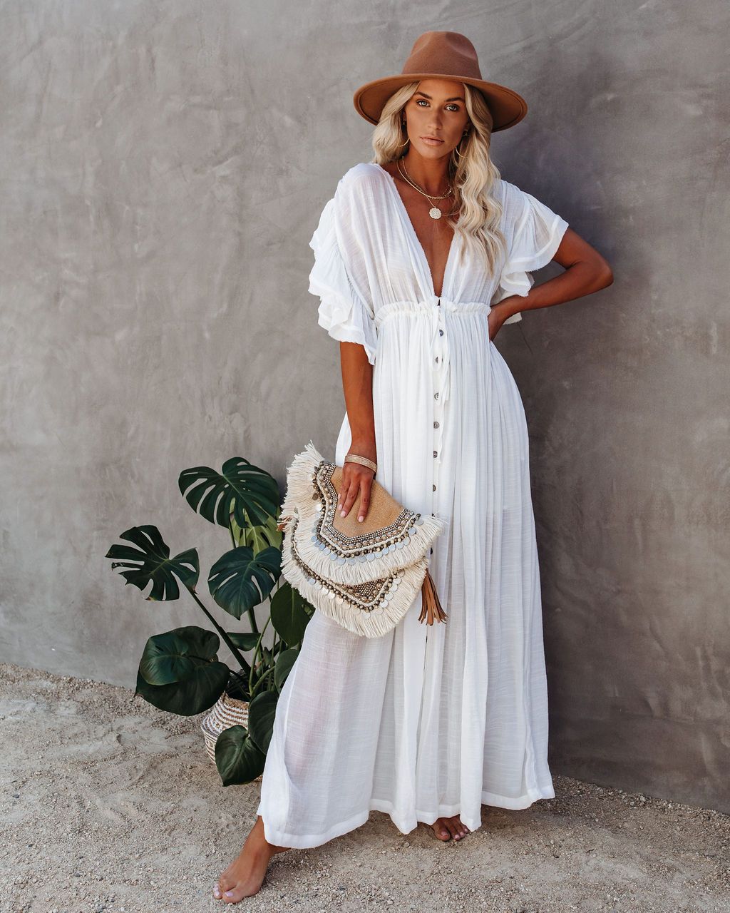 Women's Casual Tunic Beach Dress for go to Summer Chic