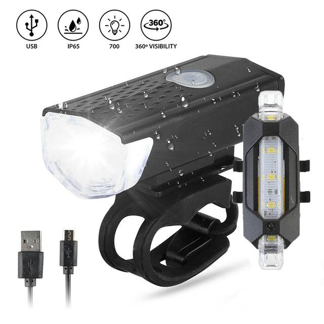 LED lights for a bike. Safety, performance,