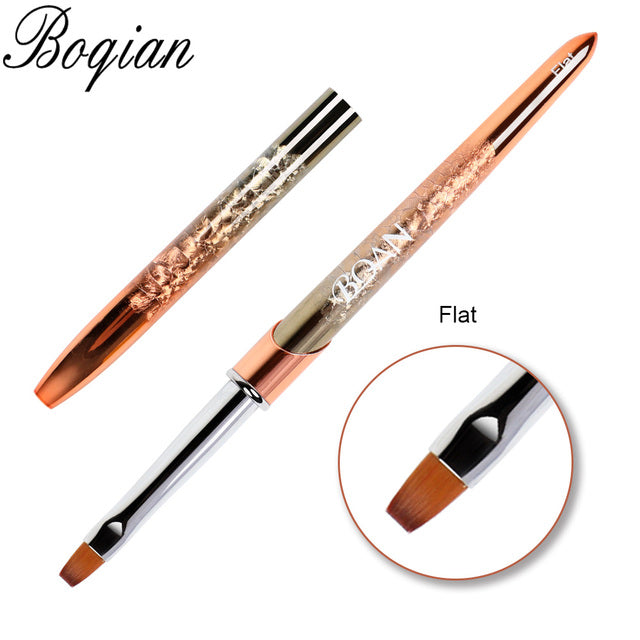 Marbled Nail Brushes  For Manicure , Acrylic , Gel Extension Pen Nail Polish Painting Drawing Brush